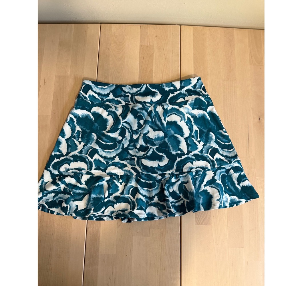Tommy Bahama Teal and White Floral Skort